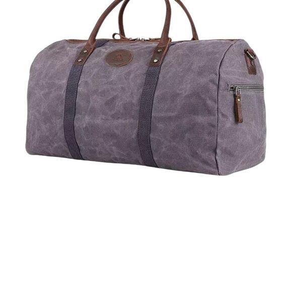 TSD BRAND Hillside Bee-Wax Canvas Duffel Bag - Picture 3 of 14